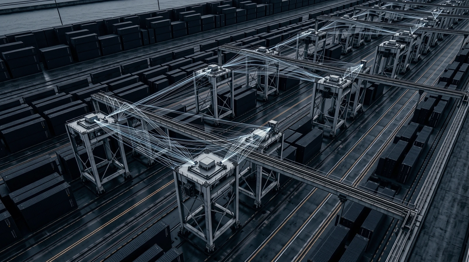 Automated Container Terminal Infrastructure